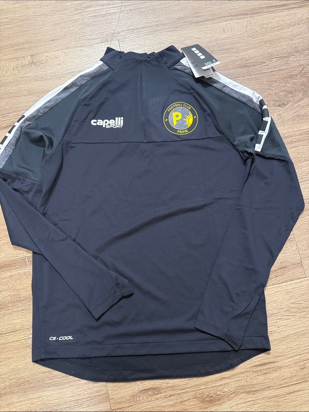 Capelli Sport training top Youth Madison Pique 1/4 Zip Top